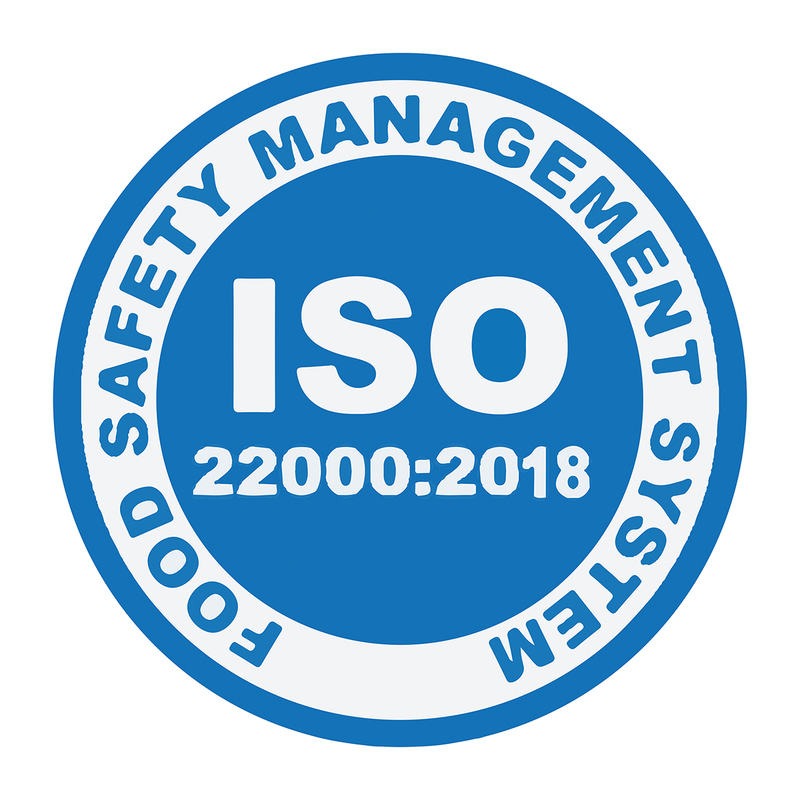 ISO 22000:2018
FOOD SAFETY MANAGMENT SYSTEM